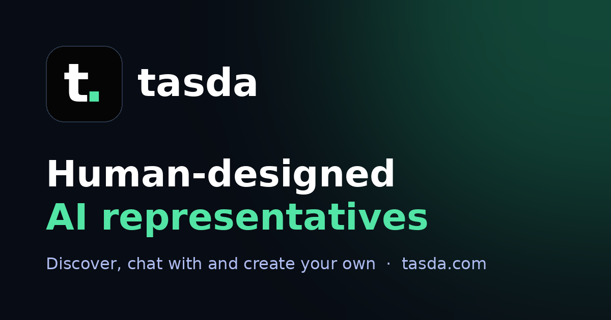 I built Tasda: would you trust an AI representative to explain your freelance services?