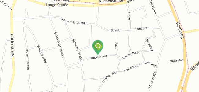 Culinaria Italica, Innenstadt