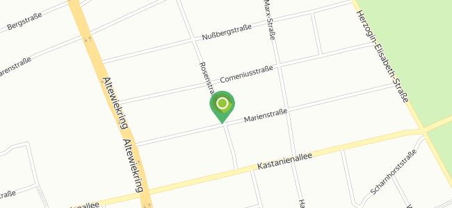 Roseneck, Östliches Ringgebiet