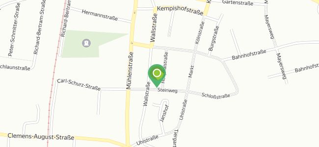 Pommstop, Brühl