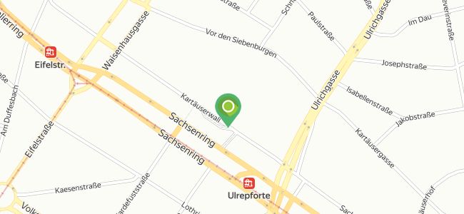 Funke Hött, Innenstadt