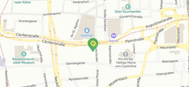 La Piazza, Innenstadt