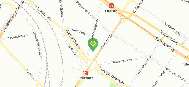La Teca, Innenstadt