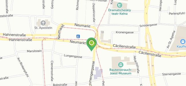 Puszta Hütte, Innenstadt