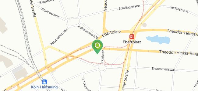 Ristorante Rossini, Innenstadt