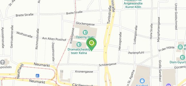 Tutto, Innenstadt