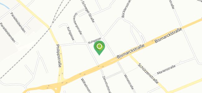 Mundfein Pizzawerkstatt, Max Oppenheim Platz