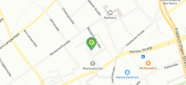 City Pizzeria, Stadtmitte