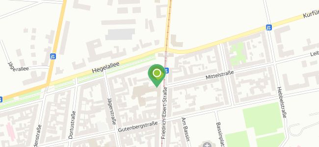 Hofgartenrestaurant, Innenstadt