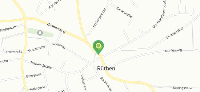 Zur Kurve Restaurant, Rüthen