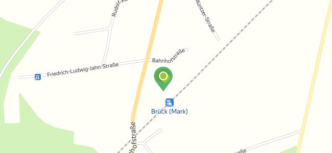 Bahnhofsgaststätte, Brück