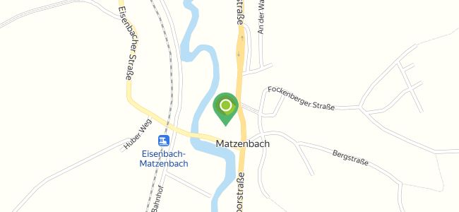 Gaststätte Bauernstube, Matzenbach