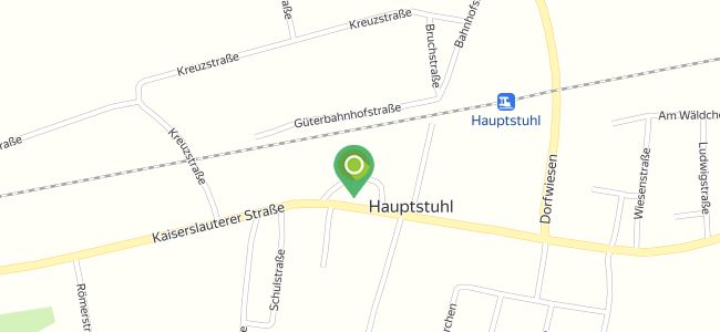 Gaststätte Zum Ochsen, Hauptstuhl