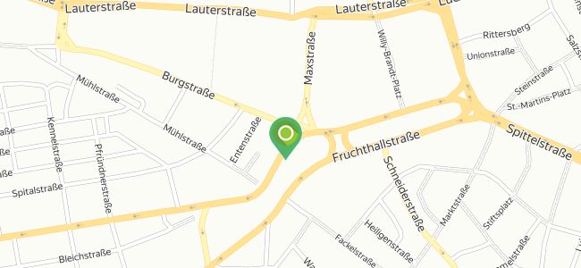 Damas, Fruchthallstraße