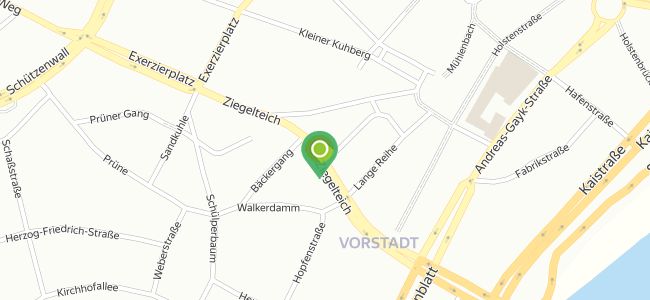 City Sanke, Mitte