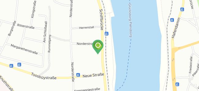 Piet Henningsen, Flensburg