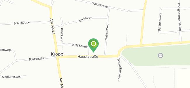 Tagestreff & Kulturcafé Strandkorb, Kropp