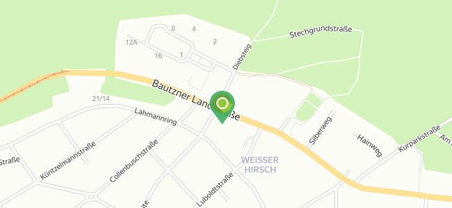 Delizia Ristorante & Weinbar, Weißer Hirsch