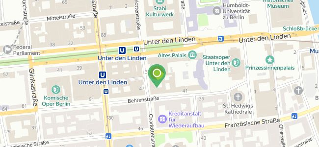 Hauptstadtrestaurant Gendarmerie, Mitte