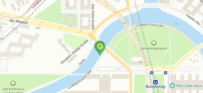 Anlegestelle Moltkebrücke, Mitte