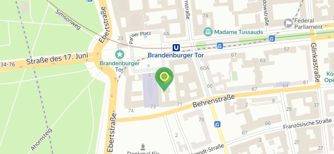 India Club, Mitte