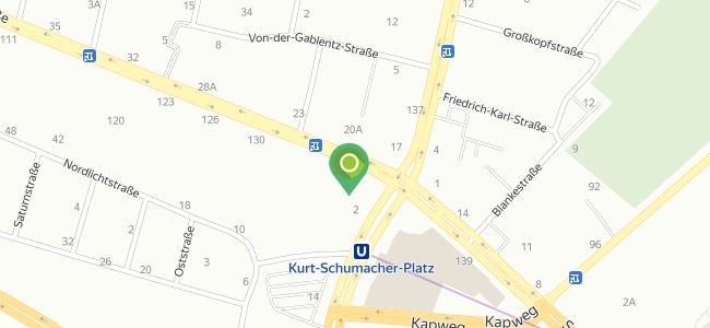 Doreedos Kurt Schumacher Platz, Reinickendorf