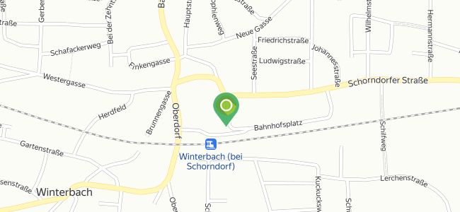 Bahnhof Gaststätte, Winterbach