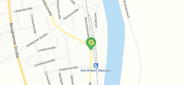 Gaststätte Zum Bahnhaus, Kirchheim am Neckar