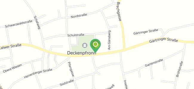 La Piazza, Deckenpfronn