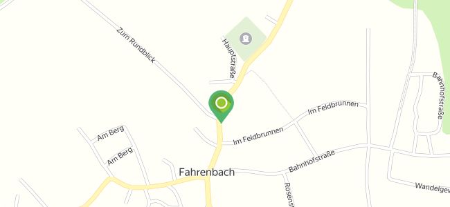 Gaststätte Alte Schmiede, Fahrenbach