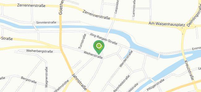 Platzhirsch, Weiherstraße