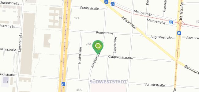 Klauprecht, Südweststadt