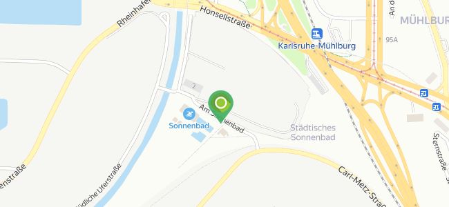 Restaurant Sonnenbad, Mühlburg
