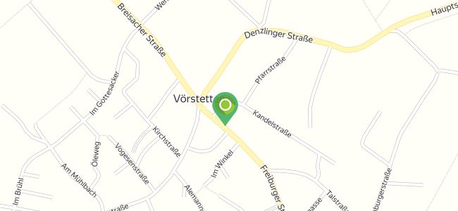 Sonne, Vörstetten
