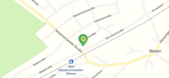 Restaurant Zum Bahnhof Belsen, Mössingen