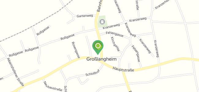Restauration Pizzeria, Großlangheim