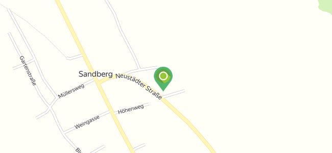 Bratwursthäusle, Sandberg
