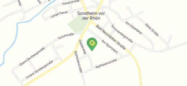 Sportheimgaststätte Mit Bundeskegelbahn, Sondheim vor der Rhön
