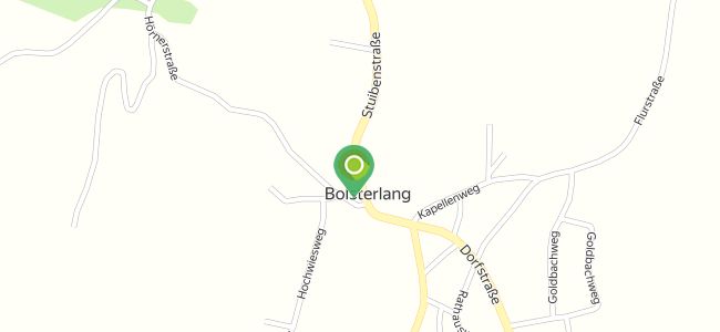 Hornstüble, Bolsterlang