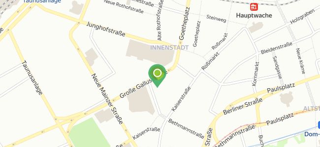 Embury Bar Frankfurt, Innenstadt I