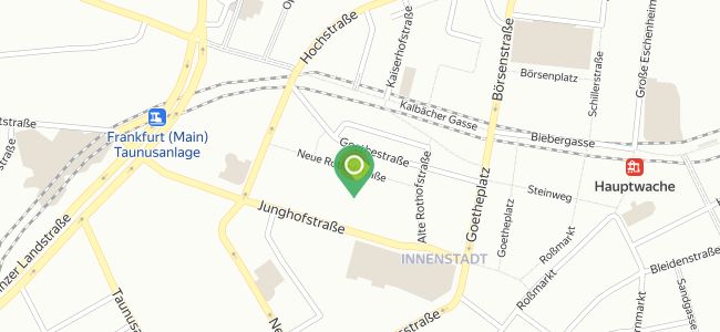 L'osteria Frankfurt Junghofstrasse, Innenstadt I