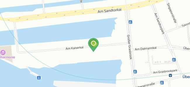 Bootshaus Grill & Bar Hafencity, Am Sandtorkai / Dalmannkai