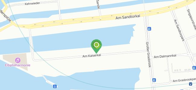 Feinkost Hafencity, Am Sandtorkai / Dalmannkai