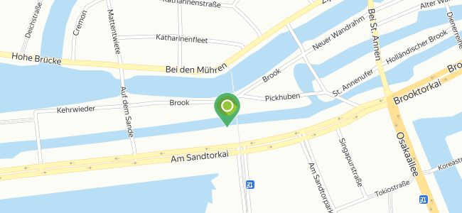 Vlet In Der Speicherstadt, -Altstadt