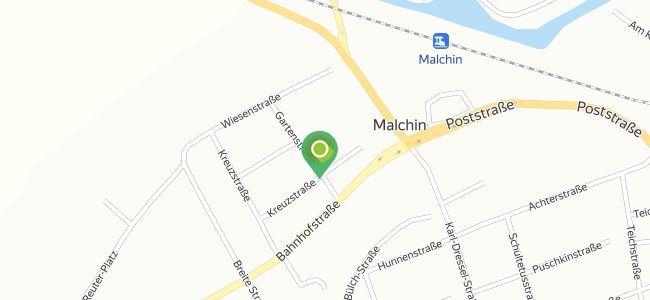 Hallis Schlemmerstuw, Malchin