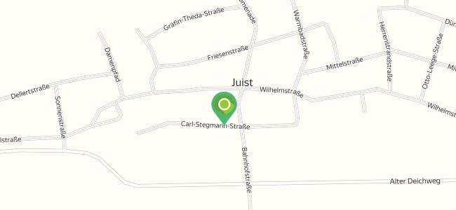 Carl Steakmann, Juist