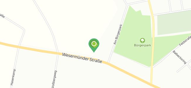 Familienbäckerei Peters Snackmobil Standplatz, Bremervörde