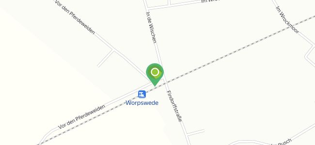 r Bahnhof, Worpswede