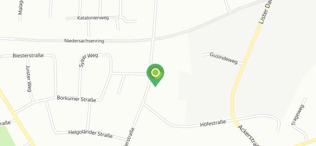 Restaurant & Bringdienst Das Ding, Vahrenwald List